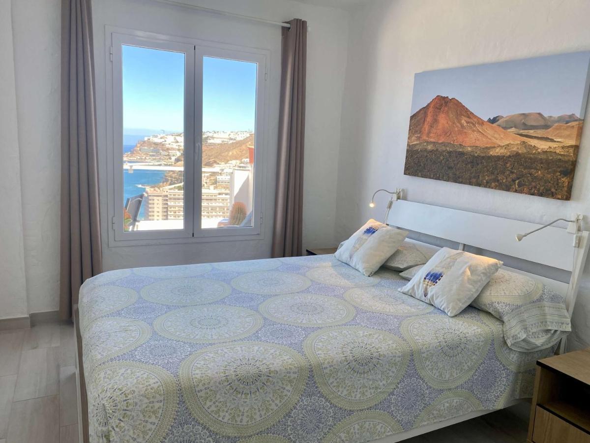 Casa Aita - Refurbished Apartment With Unparalleled Sea View Mogán Exterior foto